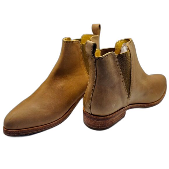 Nisolo Women’s Emma Chelsea Boots  Leather Size 6.5 Handmade in Peru Minimalist - Picture 1 of 5